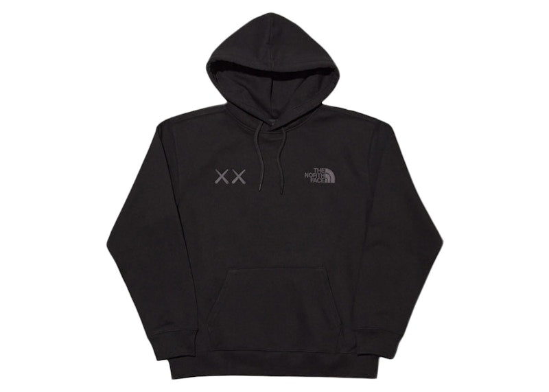 KAWS x The North Face Hoodie Black